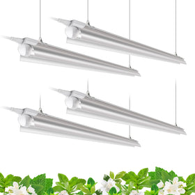 Barrina T8 full-spectrum grow light for 4 ft setups promotes healthy indoor plant growth