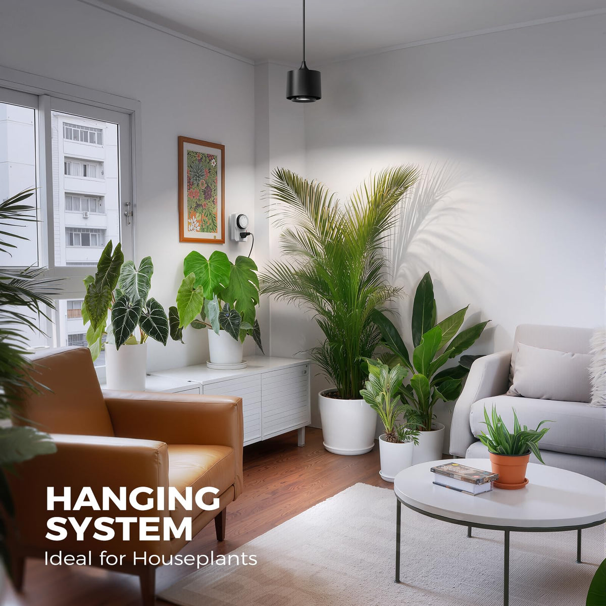 Barrina TR40 easy installation with a long cord enables flexible placement.