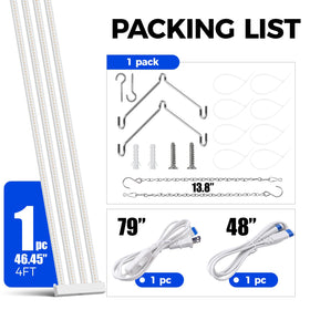 Barrina TX-L63 practical indoor grow light for seedling germination and fruiting stages.