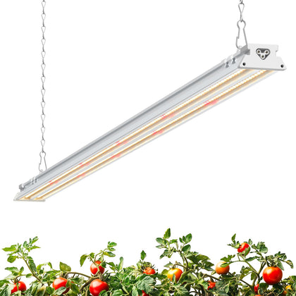 Barrina TX-S60 4FT grow light delivers full-spectrum illumination for indoor plants.
