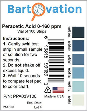 Bartovation test strips packaging keeps strips organized and protected.