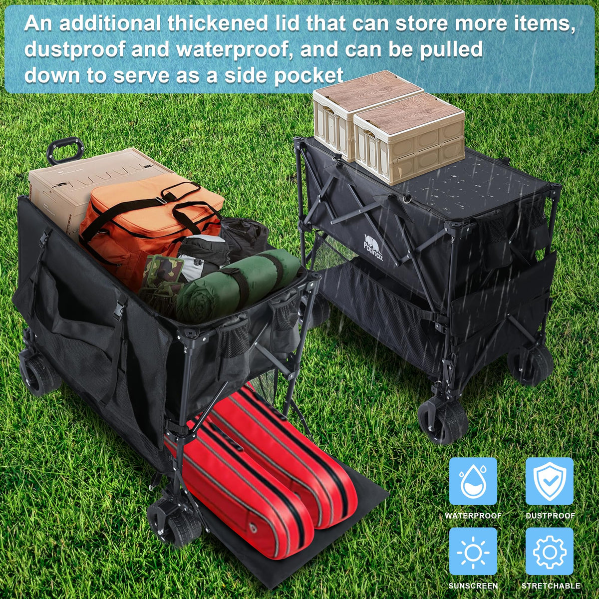 BARWING durable wagon frame highlights heavy-duty construction for tough loads.