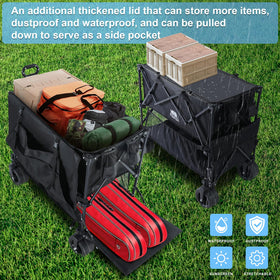 BARWING durable wagon frame highlights heavy-duty construction for tough loads.