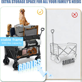 BARWING tool-free assembly lets you set up without tools before trips.