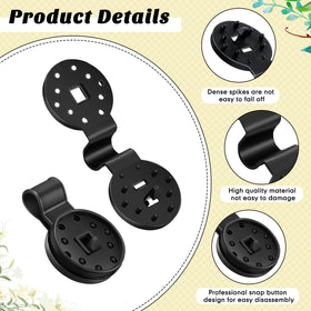 Barydat easy-to-remove clip demonstrates simple installation and reuse.