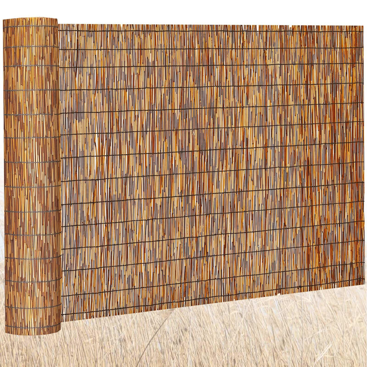 Barydat reed fence roll privacy-balcony for private shade and airflow.