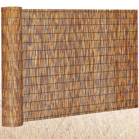 Barydat reed fence roll privacy-balcony for private shade and airflow.