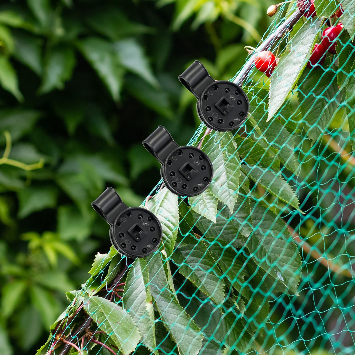 Barydat reusable netting clip for future shade adjustments.