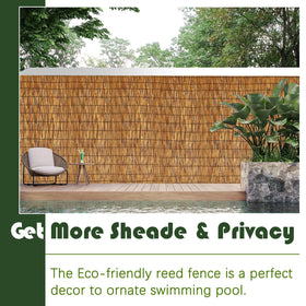 Barydat side-view fence roll shows adjustable length fit.