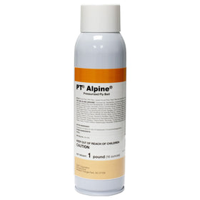 BASF PT Alpine Fly Bait can label close-up for fast-acting control