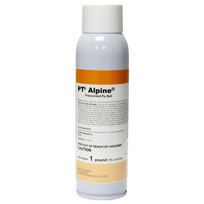 BASF PT Alpine Fly Bait can label close-up for fast-acting control