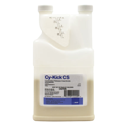 BASF Cy-Kick CS bottle with microencapsulated cyfluthrin for long-lasting indoor and outdoor pest control