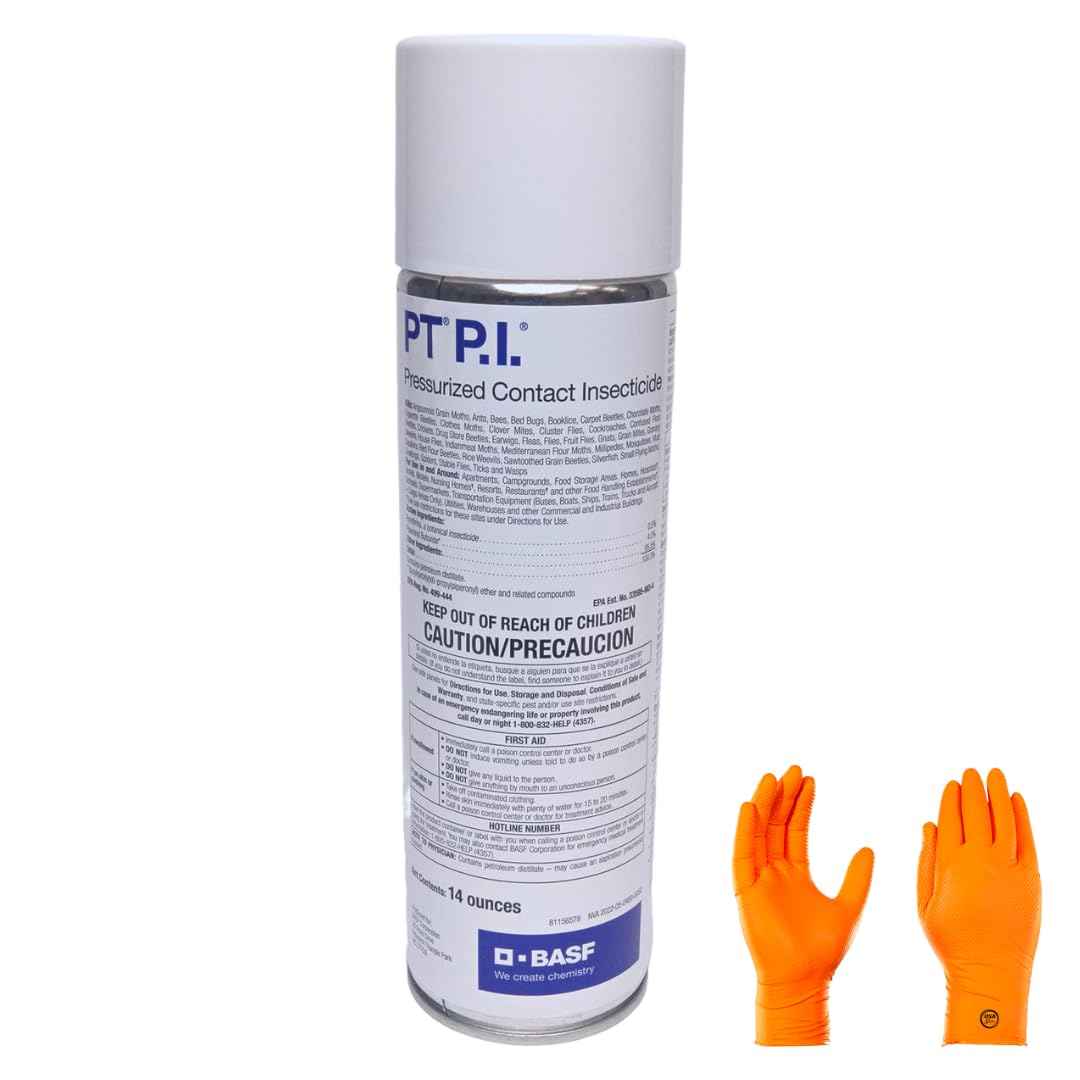 BASf PT P.I. pressurized can delivering fast knockdown for crawling and flying insects.