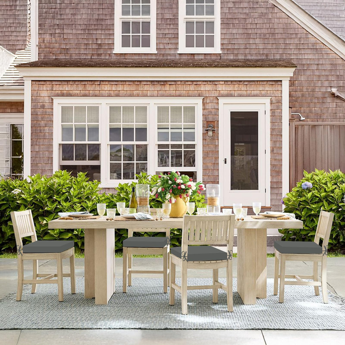 Basic Beyond 18-5x16x3 cushions fit most chairs comfortably