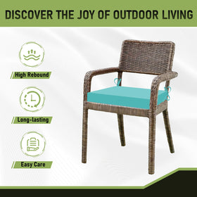 Basic Beyond 18.5x16x3 inch cushions for standard chairs