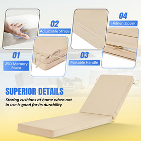 Basic Beyond removable cover with zipper enables easy machine washing.