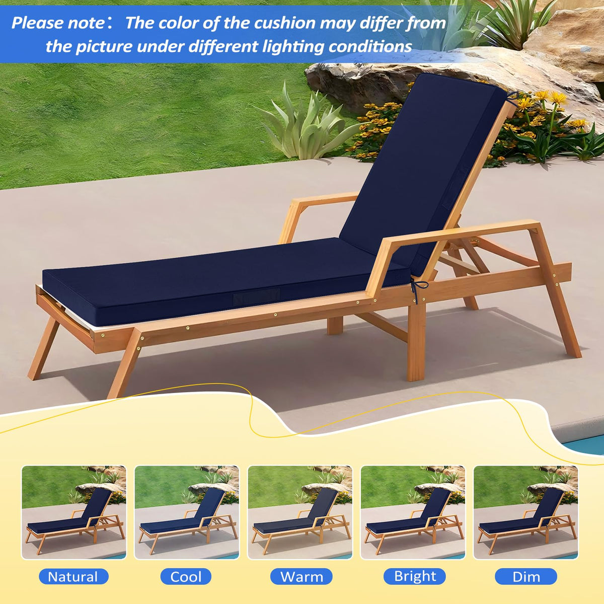 Basic Beyond cushions have two handles for easy transport