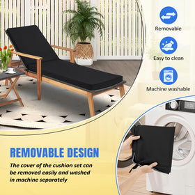 Basic Beyond removable cover allows easy washing after outdoor use.