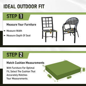 Cushion detail highlighting durable, easy-clean polyester cover.