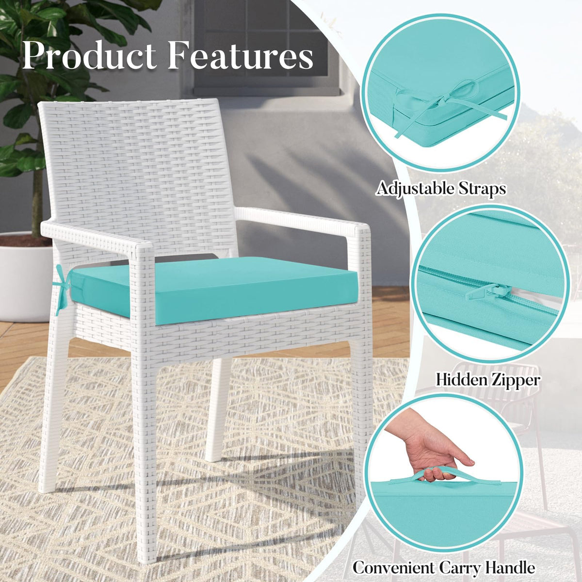 Basic Beyond cushions with removable covers for quick cleaning