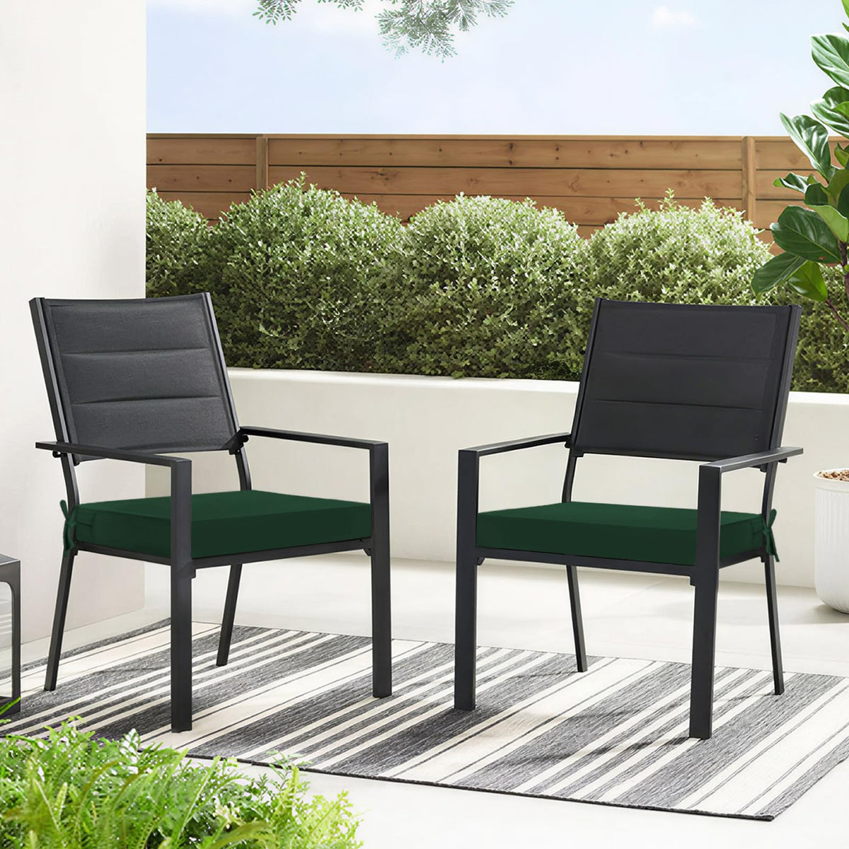 Basic Beyond four-pack cushions upgrade entire patio seating