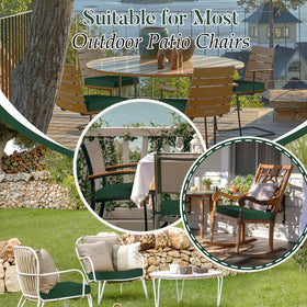 Basic Beyond square corner cushion style fits modern patio chairs
