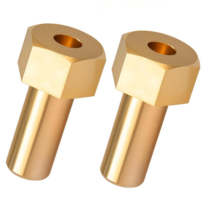 Batator 194997 brass filter nut close-up, compatible with Pentair FNS filters.