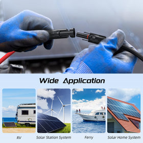 Bateria Power professional photovoltaic cable set for RVs, roofs, boats
