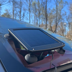 Battery Tender IP67 weatherproof solar panel withstands rain and dust for outdoor charging