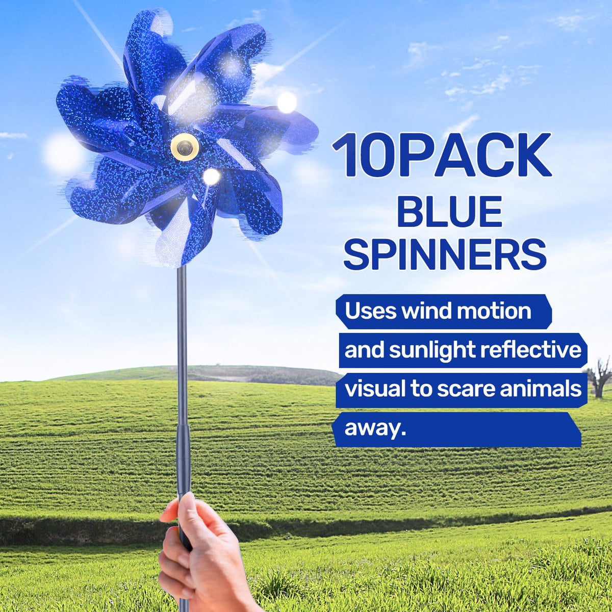 BATTIFE wind spinner pinwheels spin with the breeze for dynamic landscapes
