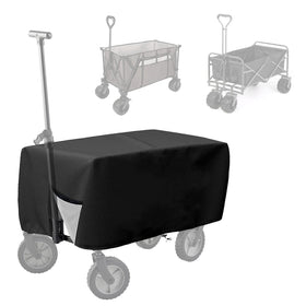 BATTIPAW wagon cover on a folding cart protecting from rain and dust