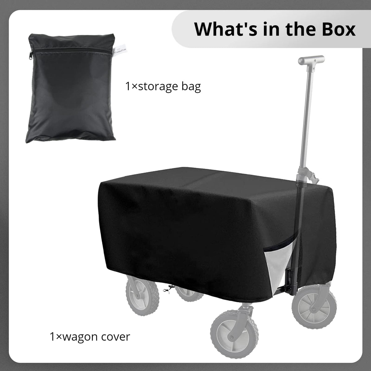 BATTIPAW zip storage bag included for compact storage