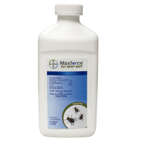 Bayer Maxforce Fly Spot Bait granular form for targeted fly control applications.