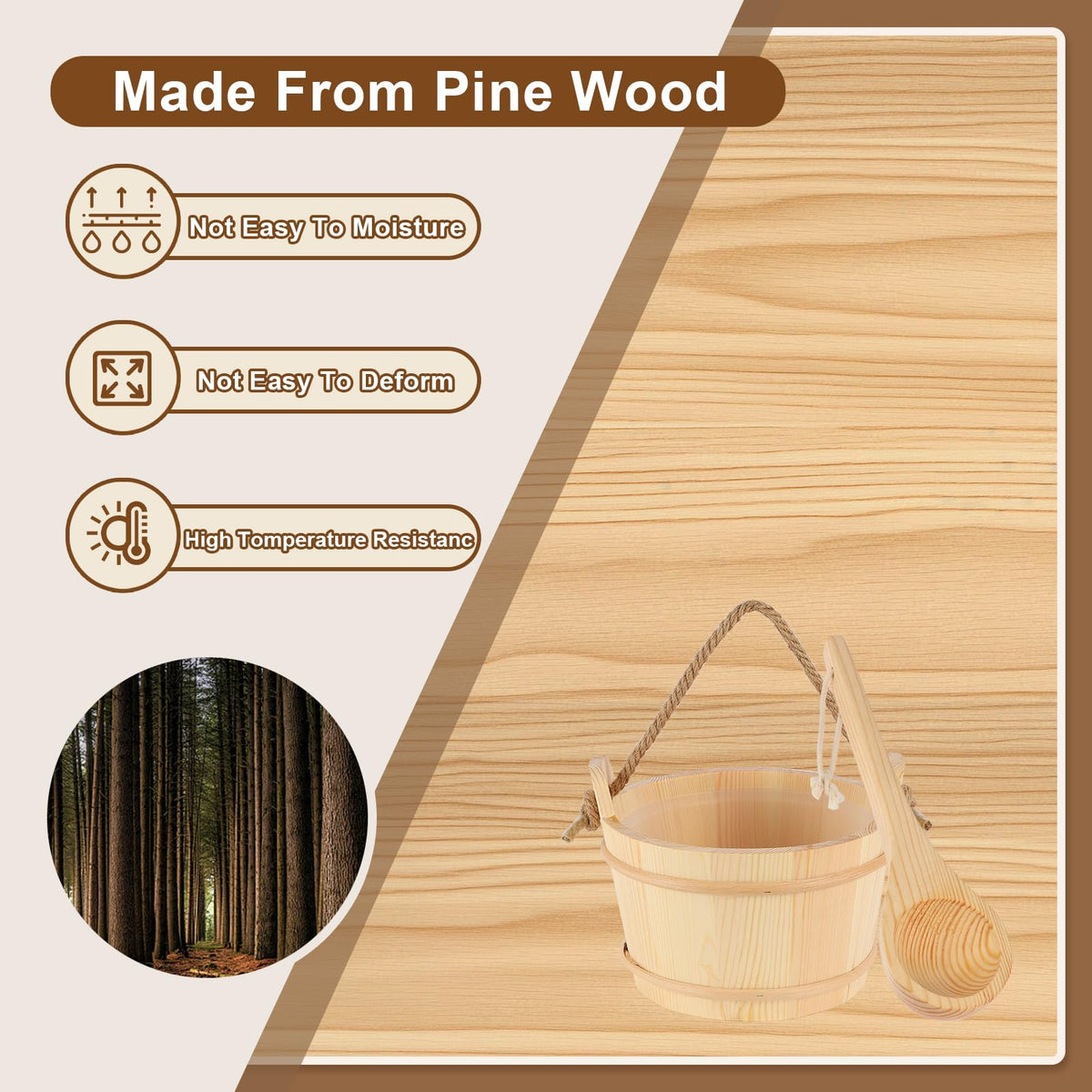 Bayisam sauna set is a thoughtful gift for family and friends.