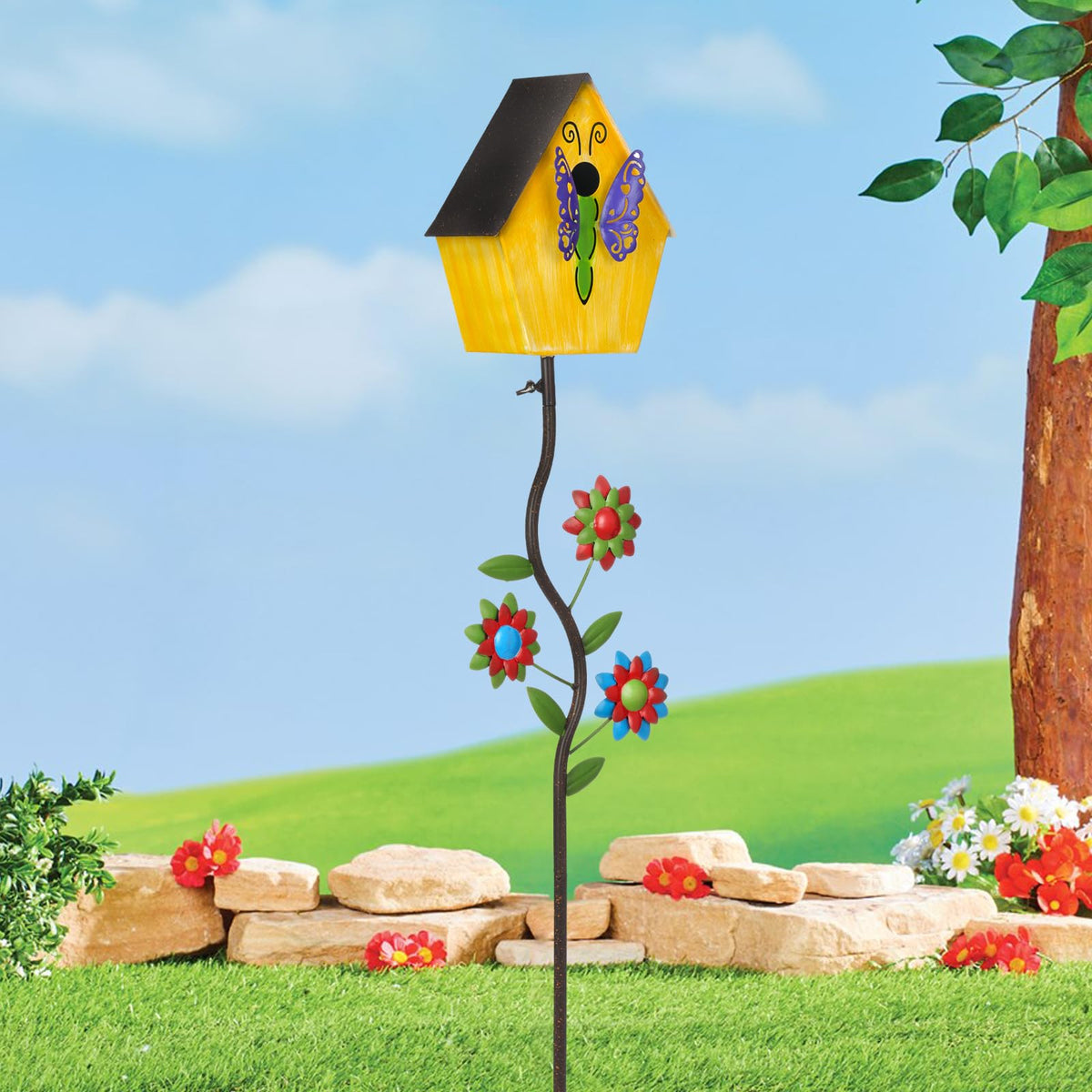 BAYN assembly by hand without tools for quick setup and delightful decor.