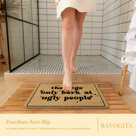 BAYOGITA gift-ready doormat fits many spaces and occasions.