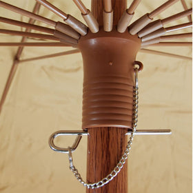 Bayside21 Hula umbrella with 6ft canopy for small patios