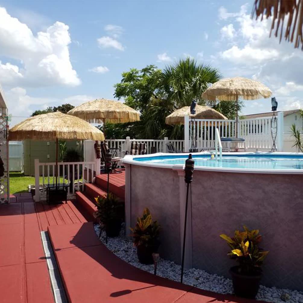 Bayside21 Hula umbrella palapa cover in durable PE material