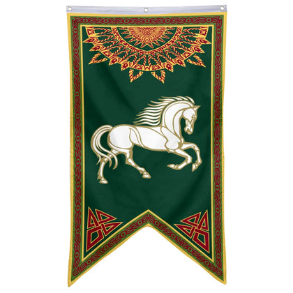 Bayyon Rohan flag 30x50 banner with bold screen-printed design for wall display
