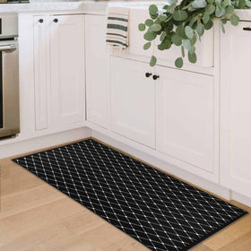 Bazasa front door mat showcases reversible design for versatile entry styling.