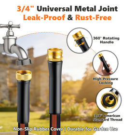 BazeSync aluminum couplings prevent leaks and rust over seasons.