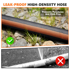 BazeSync kink-free design stays flexible during yard chores.