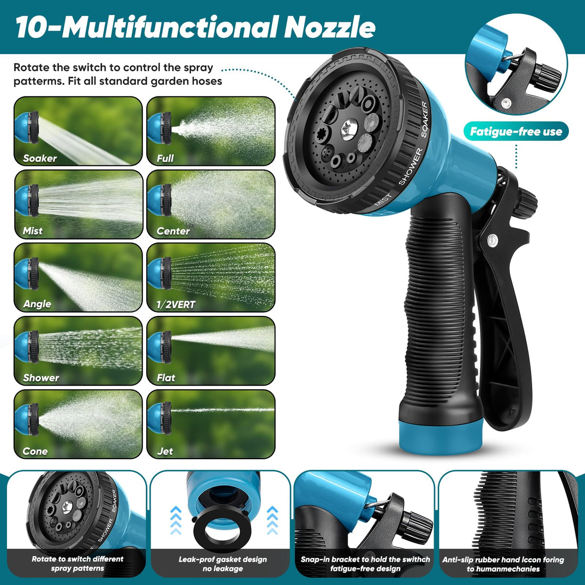BAZOLOTA all weather hose performs in hot and cold conditions