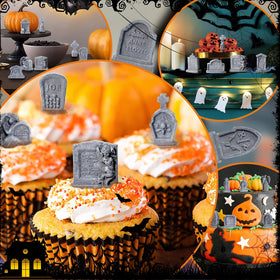 Bbiamsleep Halloween gift idea gravestones for decorating mini gardens.