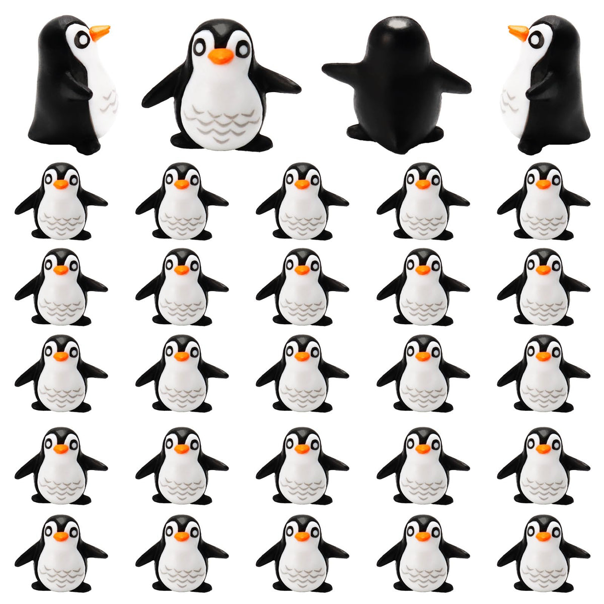 Bbiamsleep penguin figurine 01 adds whimsical winter charm to fairy gardens