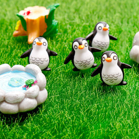Bbiamsleep penguin figurine 08 durable keepsake for seasonal decor