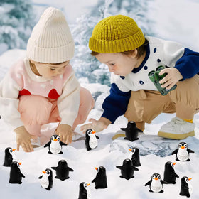 Bbiamsleep penguin figurines gift pack for penguin lovers