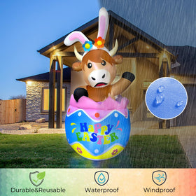 bbioc gift-ready Easter cow decor in attractive packaging