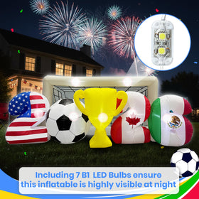 bbioc usa-canada-mexico flag pattern adds international flair
