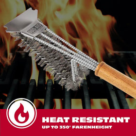 BBQ-Aid All Angles cleans top to bottom of grill grates